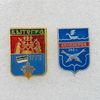 2 Vintage pin badge Coats of arms of cities of the USSR.jpg