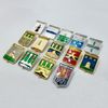 9 Vintage pin badge set Coats of arms of cities of the USSR.jpg