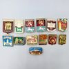 2 Vintage pin badge set Coats of arms of cities of the USSR.jpg