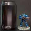 StarCraft Terran Marine metal collector's edition painted figure new Lx (7).jpg