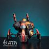 StarCraft Widow Mine painted metal collector's edition figure (6).jpg