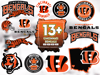 13 Files Cincinnati Bengals Football Svg Bundle, Bengals Logo Svg, Bengals Girl Svg.png