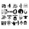 23 Files Star Wars SVG Starwars SVG This Is The Way SVG Cricut File Clipart Silhouette Cameo Bundle.jpg