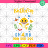 Yellow Birthday Baby Shark Doo Doo Doo Svg Birthday Svg.png