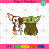 Yoda And Gremlin Svg Trending Svg, Baby Yoda Svg, Baby Gremlin Svg.png