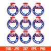 4th Of July Coffee Rings Bundle Svg, Starbucks Svg, Coffee Ring Svg, Cold Cup Svg, Cricut, Silhouette Vector Cut File.jpg