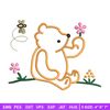 Bear flower embroidery design, Bear embroidery, Embroidery file, Embroidery shirt, Emb design, Digital download.jpg