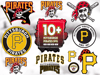 10 Files Pittsburgh Pirates Svg Bundle, Pirates Baseball Logo.png