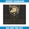 Army Black Knights University Svg, Army Black Knights svg, Army Black Knights University, NCAA Svg, Ncaa Teams Svg (27).png