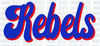 Retro Red Blue Rebels PNG, SVG, Digital File.jpg
