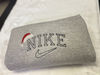 Nike Santa Hat Embroidered Sweatshirt Inspired Crewneck Sweatshirt Christmas Xmas.jpg