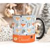 FOX Personalised Name Mug, Personalised Mug, Custom Name Cup, Coffee Cup Gift For Him, Secret Santa Gift For Him, Dad So.jpg