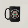 Dogs and Books Mug, Book Dog Lover Gifts, Easily Distracted by Dogs and Books, Dog Book Lover Coffee Cup, Books and Dogs.jpg