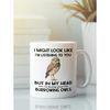 Burrowing Owl Mug, Burrowing Owl Gifts, Funny Coffee Cup, I Might Look Like I'm Listening to you but I'm Thinking About.jpg
