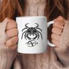 Cancer Coffee Mug, Zodiac Birthday Gift for Her, Horoscope Ceramic Mug 4.jpg