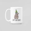 Capy Birthday Mug, Capybara Birthday Gifts, Capybara Lover Coffee Cup, Funny Capybara Birthday Present, Animal Lover Gif.jpg