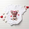 Dog Valentine Shirt, Valentines Day Shirts, Dog Shirt, Dog Mom Gift, Cute Valentines Shirt, Trendy Shirt, Dog Lover Gift, Valentine's Day.jpg