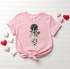 Skeleton Flower Shirt, Gothic Valentine, Love Shirt, Valentine's Day Shirt, Valentines Day Gift, Valentine Shirt, Women Shirt, Gift for Her.jpg