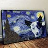 Australian Cattle Dog Poster &amp Matte Canvas - Dog Wall Art Prints - Canvas Wall Art Decor.jpg
