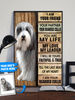 Bearded Collie Personalized Poster &amp Canvas - Dog Canvas Wall Art - Dog Lovers Gifts For Him Or Her.jpg