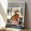 Bengal Fish Shop - Here Fishy Fishy Fishy - Cat Pictures - Cat Canvas Poster - Cat Wall Art - Gifts For Cat Lovers - Furlidays.jpg