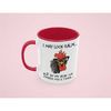 I May Look Calm but in My Head I've Pecked You 3 Times, Rooster Mug, Chicken Lover Cup, Funny Mugs, Sarcastic Gift, I Ma.jpg