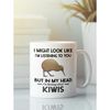 Kiwi Bird Gifts, Kiwi Mug, I Might Look Like I'm Listening to You but in My Head I'm Thinking About Kiwis, Kiwi Lover Co.jpg