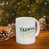 Taurus Coffee Mug, Zodiac Birthday Gift for Her, Horoscope Ceramic Mug.jpg