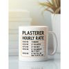 Plasterer Gifts, Plasterer Mug, Plasterer Hourly Rate Mug, Funny Plasterer Coffee Cup, Gift Idea for Plasterer Dad Birth.jpg