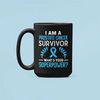 Prostate Cancer Survivor Gifts, I Beat Cancer Mug, I am a Prostate Cancer Survivor What's Your Superpower, Warrior Coffe.jpg