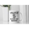 Raccoon Gifts, Raccoon Mug, I Might Look Like I'm Listening to You but In My Head I'm Thinking About Raccoons, Raccoon L.jpg