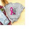 Inspirational Breast Cancer Shirt for Survivors and Supporters Tee Strength in Pink Breast Cancer Awareness Shirt for Wo.jpg