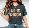 Easter Shirt, He is Risen Shirt Retro, Faith Based Shirt, Jesus Shirt, Christian Easter, Bible Verse Shirt, Christian Apparel, A274.jpg