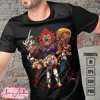 Premium Arcade Fighters Vector T-shirt Design Template.jpg