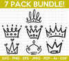 Crown SVG Bundle, Crown Doodle Svg, Crown Svg, Tiara Svg, Queen Tiara Svg, Princess Tiara Svg, King Crown svg, Cut File for Cricut.jpg