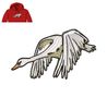Best Flying duck Embroidery logo for Hoodie..jpg