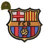 FC Barcelona 3d puff Embroidery logo for cap..jpg