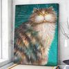 Cat Portrait Canvas - Minino - Canvas Print - Cat Wall Art Canvas - Canvas With Cats On It - Cats Canvas Print - Furlidays.jpg