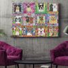 Dog Landscape Canvas - A Year Of Dogs - Canvas Print - Dog Painting Posters - Dog Canvas Art - Dog Wall Art Canvas - Furlidays.jpg