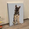 Dog Portrait Canvas - German Shepherd - Canvas Print - Dog Wall Art Canvas - Dog Poster Printing - Furlidays.jpg