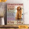 Paw Prints On My Heart Dog Personalized Vertical Canvas - Wall Art Canvas - Gifts for Dog Mom.jpg