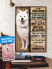 Samoyed Personalized Poster &amp Canvas - Dog Canvas Wall Art - Dog Lovers Gifts For Him Or Her.jpg