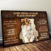 Shih Tzu Please Remember When Visiting Our House Poster -  Dog Wall Art - Poster To Print - Housewarming Gifts.jpg