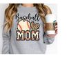 Baseball Mom Sweatshirt, Sports Mom T-Shirt, Custom Baseball Shirt, Baseball Mama Shirt, Baseball Game Day Shirt, Mother.jpg