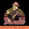 Smokey And The Bandit Burt - Sublimation patterns PNG - Stunning Sublimation Graphics