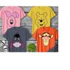 Disney Winnie The Pooh Tigger Eeyore Pooh Piglet Large Face Smiling Face Shirt, Disneyland Family Matching Shirt, Epcot.jpg
