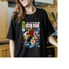 Marvel Avengers Iron Man Big Premier Issue Classic Comic Tee, Marvel Superhero Tee, Magic Kingdom Disneyland Trip Gifts.jpg