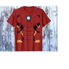 Marvel Iron Man Tony Stark Costume T-Shirt, Tony Stark Suit Shirt, Marvel Disneyland Family Trip Vacation Gift Unisex Ad.jpg