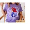 Retro Disney Ariel The Little Mermaid Shirt, Disney 100 Years of Wonder Tee, Disneyland 100th Anniversary Tee, Disneylan.jpg