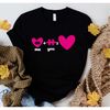 Pink Heart Shirt, Gift For Valentine's Day, Birthday T-Shirt, Valentine Puzzle T-Shirt, Me And You Shirt.jpg